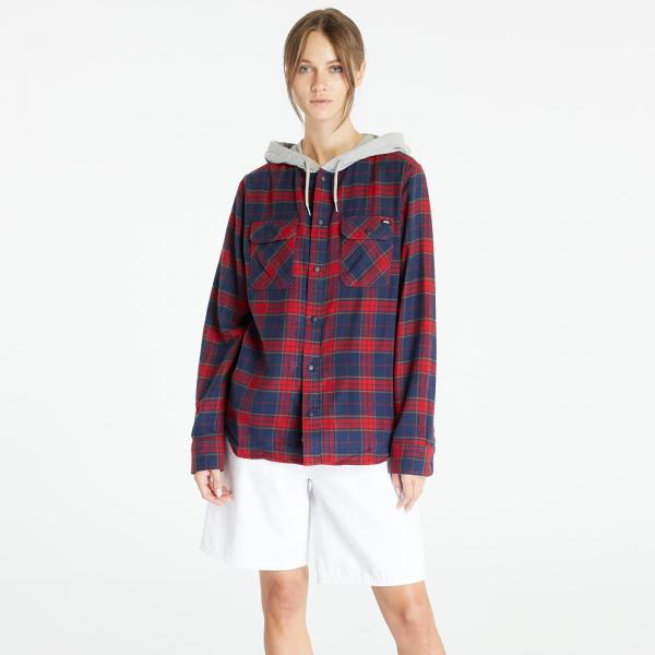Mikina Vans Parkway Hooded Long Sleeve Shirt Blues/ Chi S