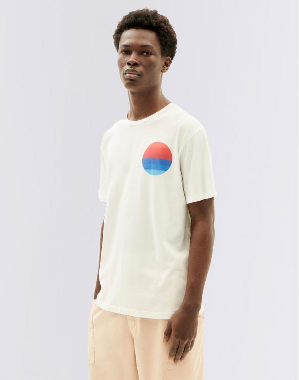 Tričko Thinking MU Horizon T-Shirt SNOW WHITE