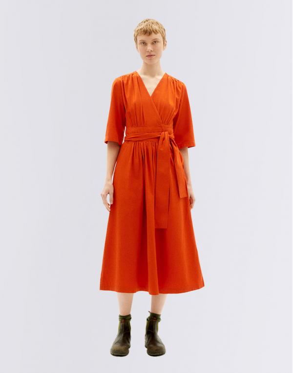 Thinking MU Pumpkin Angelica Dress XS