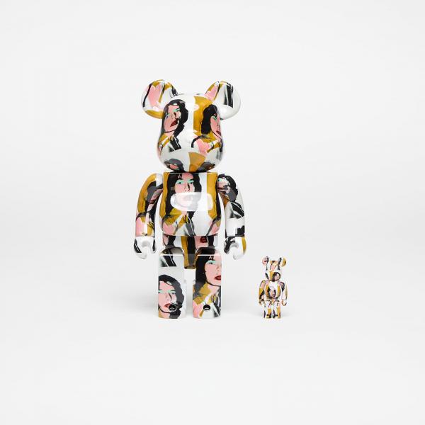 Medicom Toy BE@RBRICK Andy Warhol Mick Jagger 100% & 400% Set