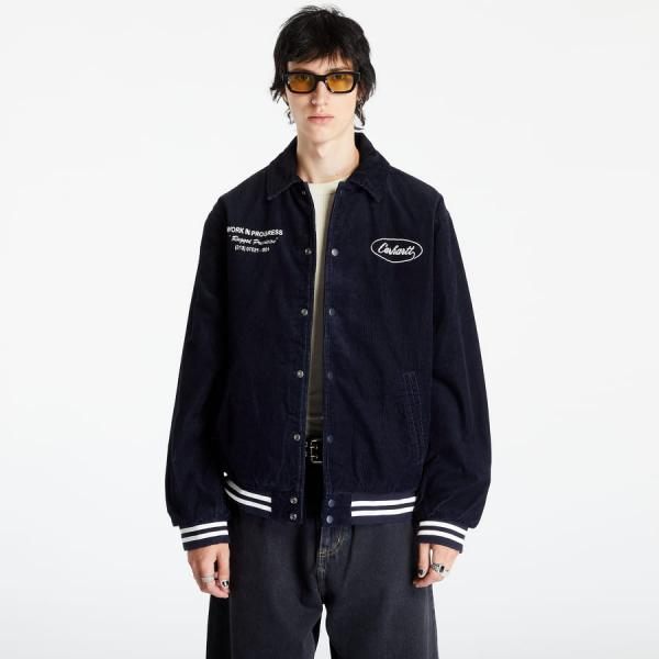 Bunda Carhartt WIP Rugged Letterman Jacket Dark Navy/ Wax S