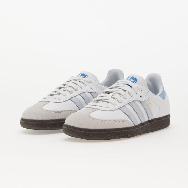 adidas Samba Og Core White/ Halo Blue/ Gum5