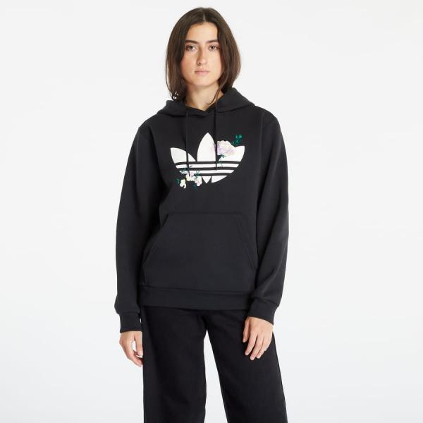 Mikina adidas Originals Flower Hoodie Black XS