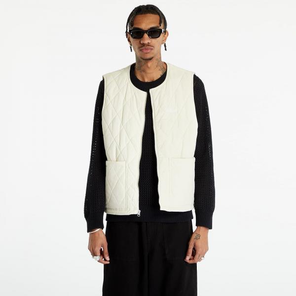 Stüssy Diamond Quilted Vest UNISEX Cream
