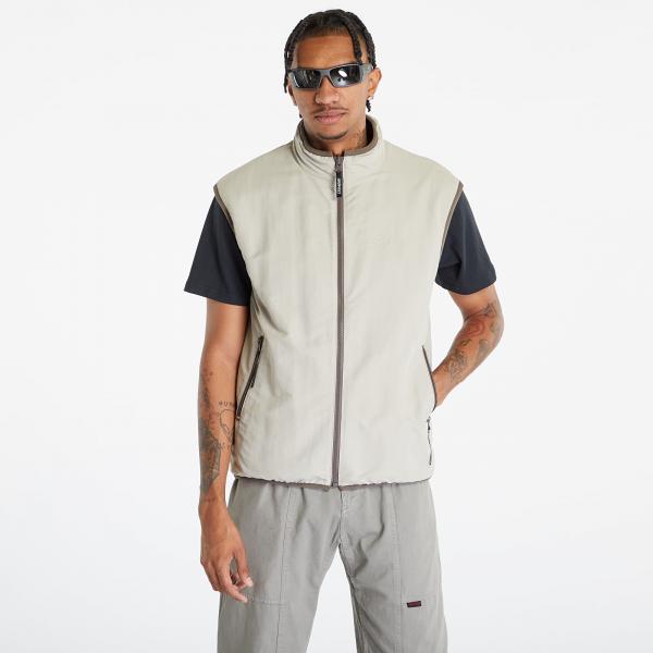 Vesta Gramicci Reversible Fleece Vest UNISEX Taupe XXL