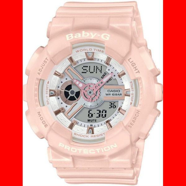 Hodinky Casio Baby-G BA 110RG-4AER Light Pink
