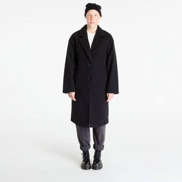 Kabát Urban Classics Ladies Oversized Long Coat Black L