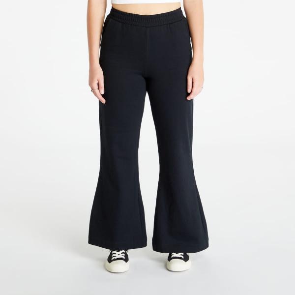 Tepláky Urban Classics Ladies Organic Ultra Wide Sweat Pants Black L