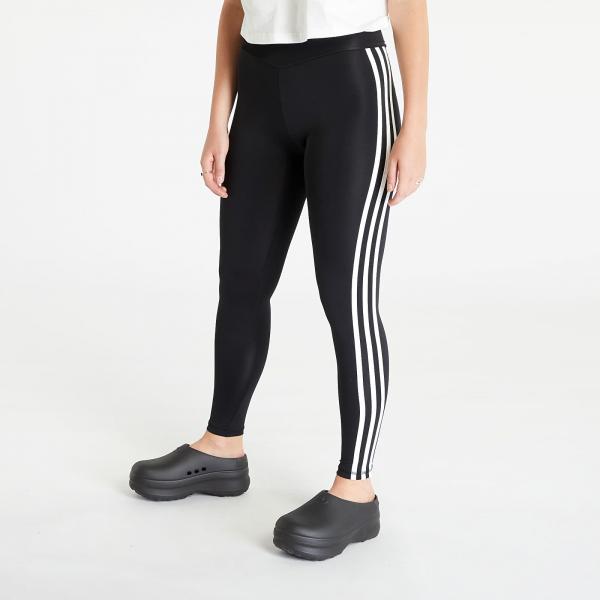 Legíny adidas Adicolor Classics 3-Stripes V-Waistband Leggings Black L