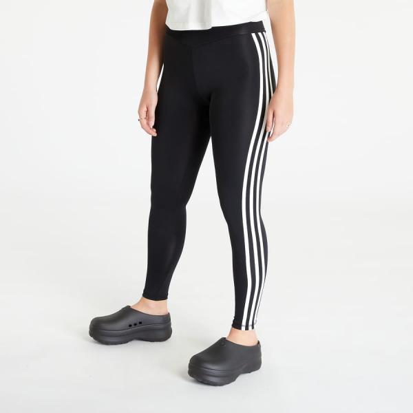 Legíny adidas Originals Adicolor Classics 3-Stripes V-Waistband Leggings Black L