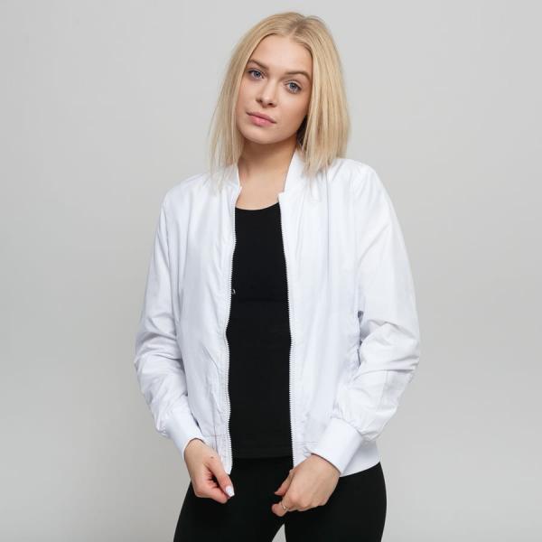 Bunda Urban Classics Ladies Light Bomber Jacket White XS