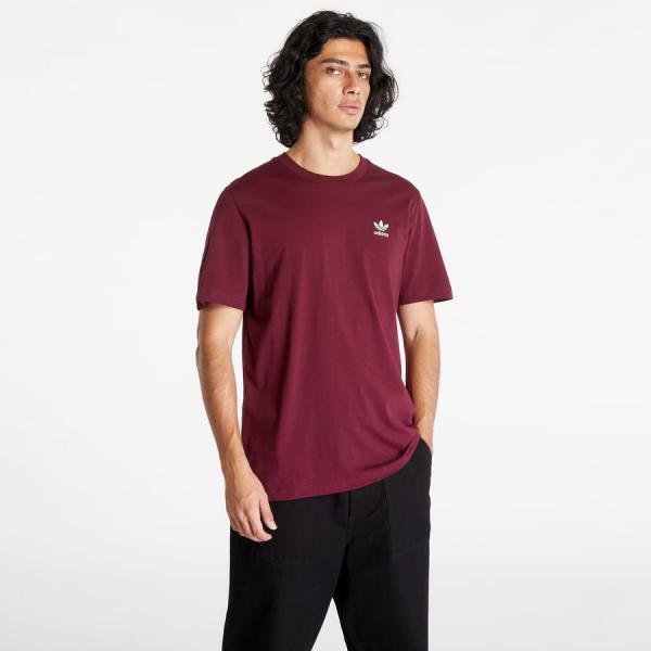 adidas Originals Essential Tee Maroon/ White