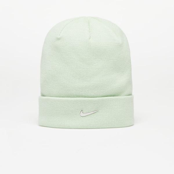 Čepice Nike U Nk Peak Beanie Honeydew/ Metallic Silver Universal