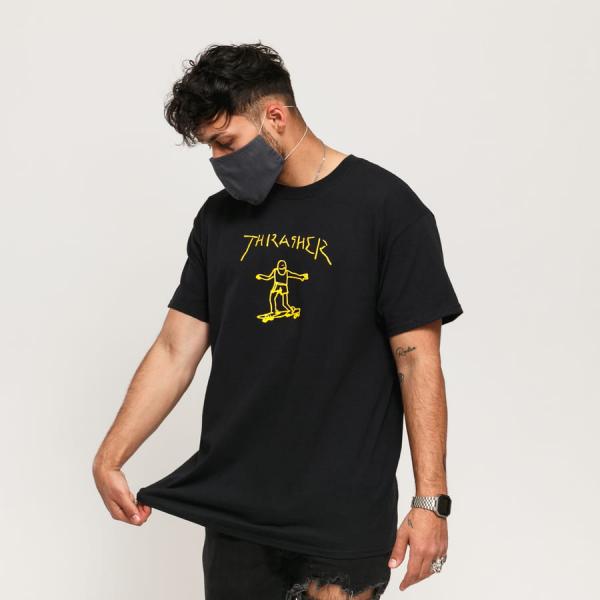 Tričko Thrasher Gonz Tee Black S