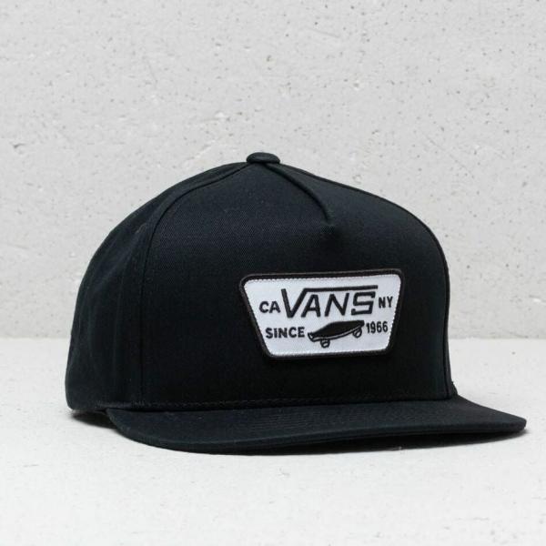 Vans Full Patch Snapback Cap True Black