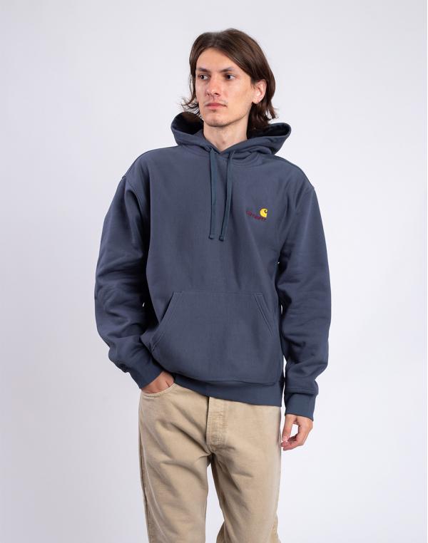 Carhartt WIP Hooded American Script Sweat Ore S