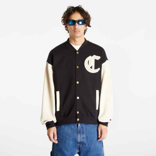 Mikina Champion Bomber Sweatshirt Black/ Sand M