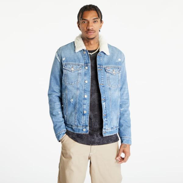 Bunda TOMMY JEANS Teddy Trucker Jacket Denim Medium S