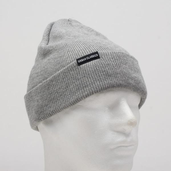 Kulich Urban Classics Basic Flap Beanie Melange Grey