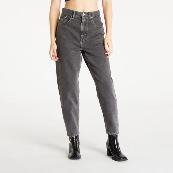 Džíny TOMMY JEANS Mom Jean Ultra High Rise Tapered Denim Black W28/L30