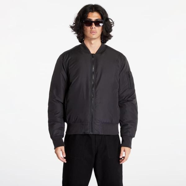 Bunda Urban Classics Recyclet Basic Bomber Jacket Black L