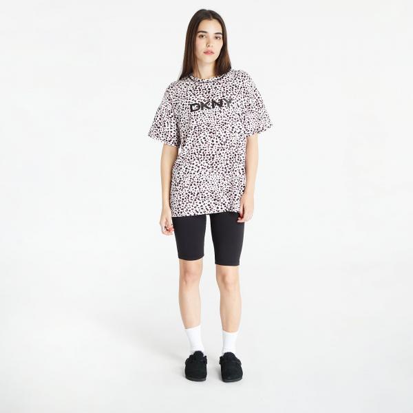 Pyžamo DKNY WMS Short Sleeve Pajamas Set White/ Black XS
