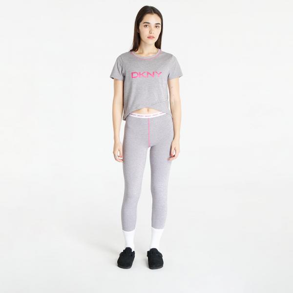 Pyžamo DKNY WMS Capri Short Sleeve Pajamas Set Grey M