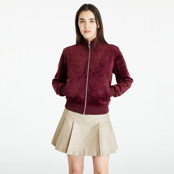 Bunda adidas Originals Velvet Track Top Maroon L