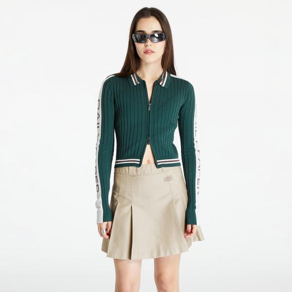 Mikina Daily Paper Rizlan Cardigan Pine Green XS