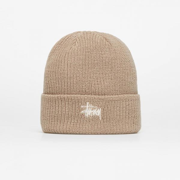 Stüssy Basic Cuff Beanie Stone
