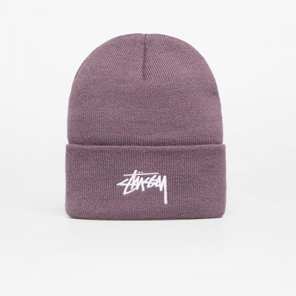 Stüssy Stock Cuff Beanie Eggplant