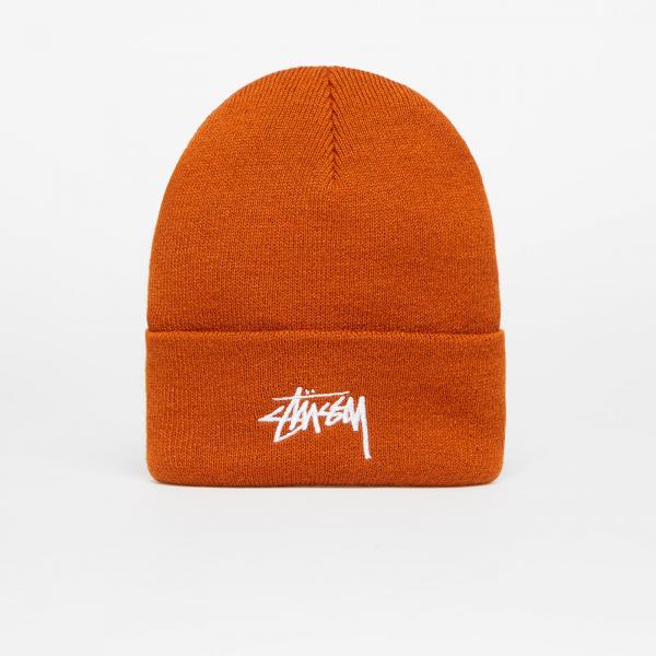 Stüssy Stock Cuff Beanie Pumpkin