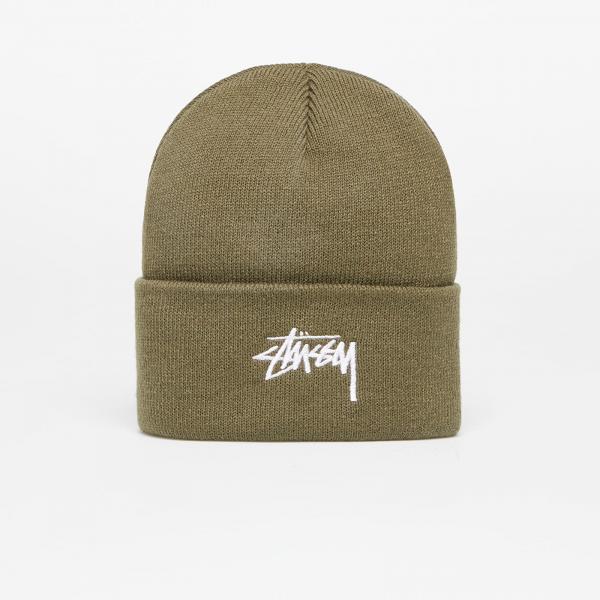 Stüssy Stock Cuff Beanie Olive
