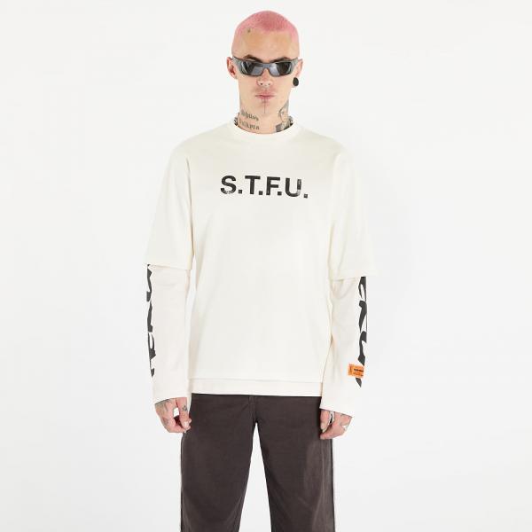 Tričko HERON PRESTON HP Flaming Double Tee Ivory/ Black XL