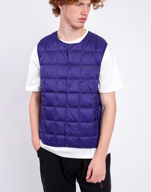 Gramicci Inner Down Vest NIGHT PURPLE M
