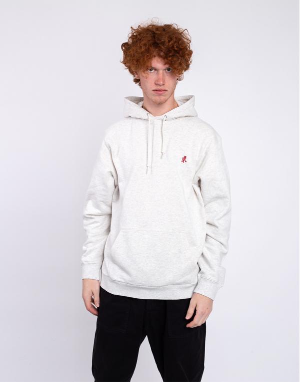 Gramicci One Point Hooded Sweatshirt ASH HEATHER M