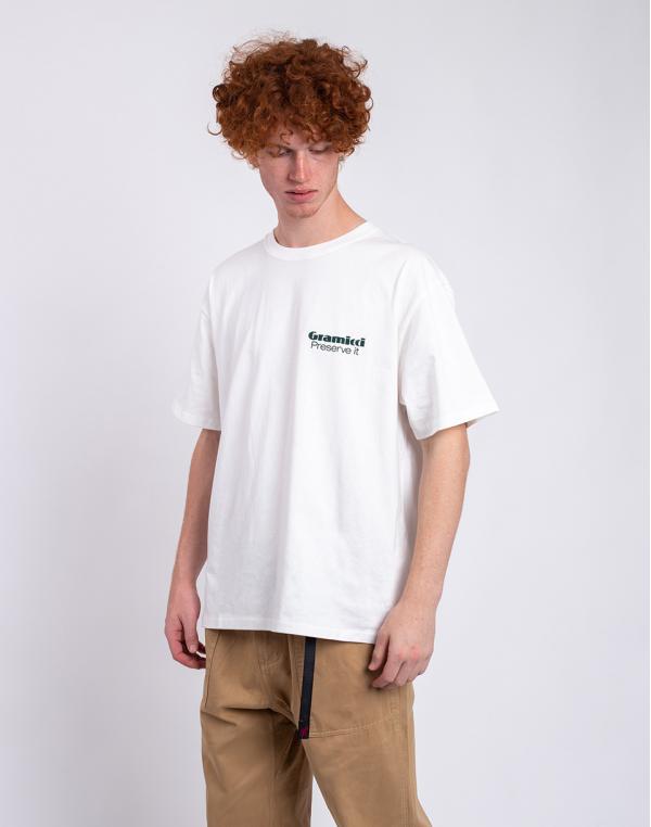 Gramicci Preserve-It Tee WHITE XL