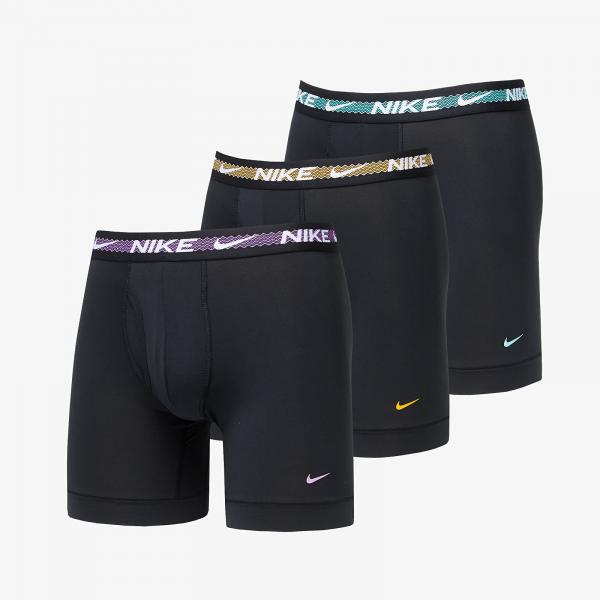 Boxerky Nike Dri-FIT Ultra Stretch Micro Boxer Brief 3-Pack Black L