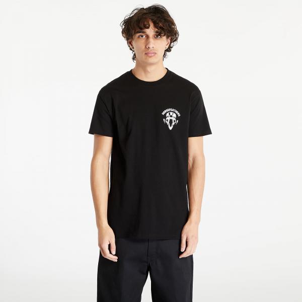 Horsefeathers Bear Skull T-Shirt Black