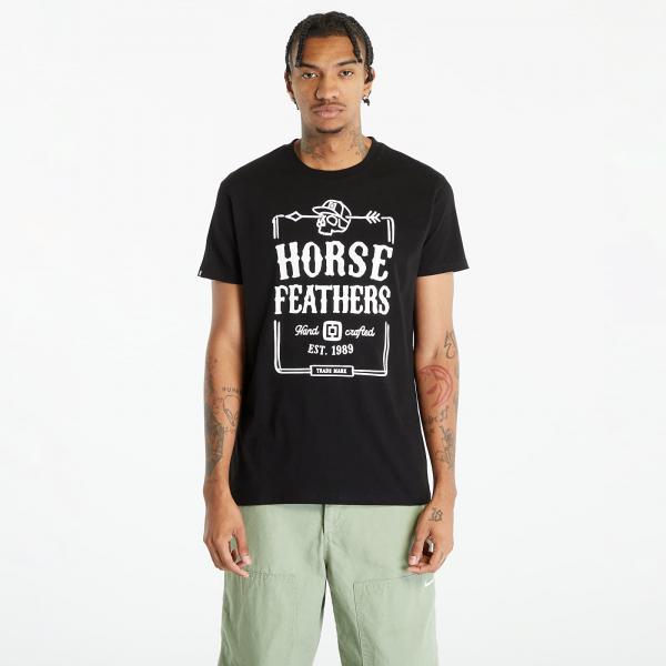 Tričko Horsefeathers Jack T-Shirt Black S
