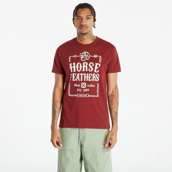 Tričko Horsefeathers Jack T-Shirt Red Pear S