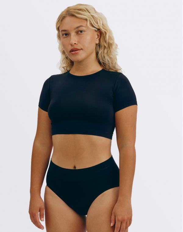 Organic Basics Smooth Hipster Black XS
