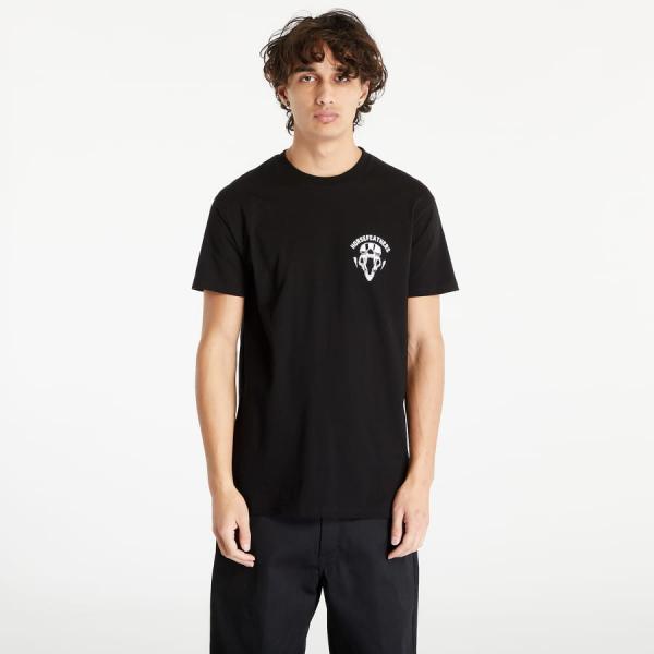 Horsefeathers Bear Skull T-Shirt Black