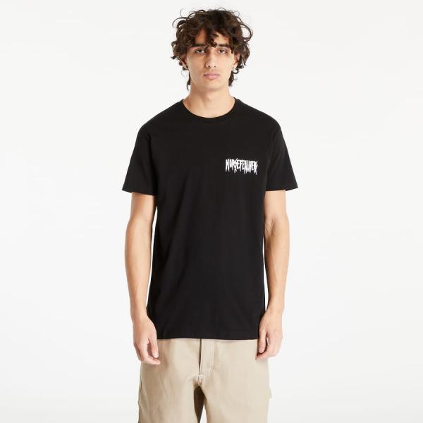 Horsefeathers Snow Shark T-Shirt Black