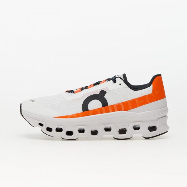 Tenisky On W Cloudmonster Undyed-White/ Flame EUR 38