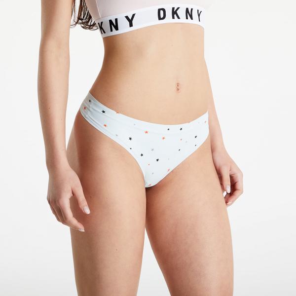 Kalhotky DKNY Litewear-Cut Thong Star Print Mint M