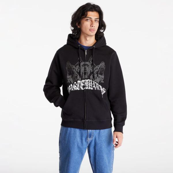 Mikina Wasted Paris Hoodie Zip Guardian Black M