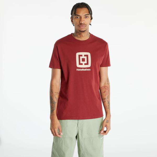 Tričko s krátkým rukávem Horsefeathers Fair T-Shirt Red Pear