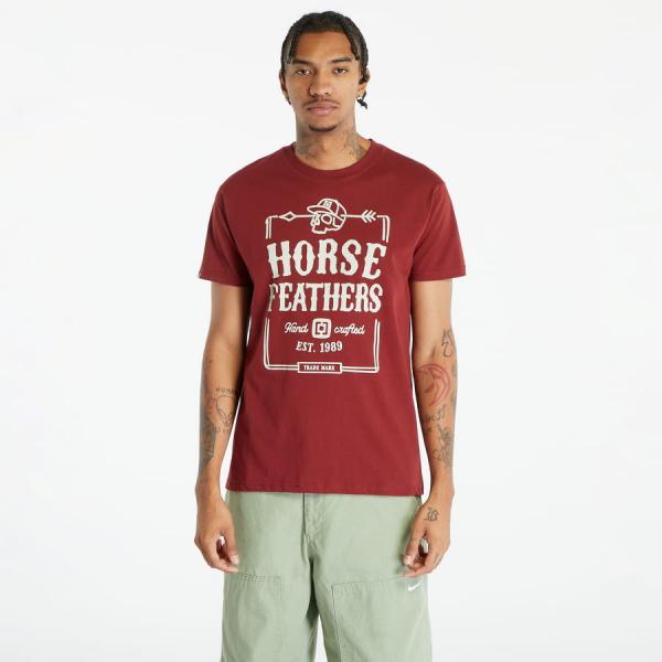 Tričko Horsefeathers Jack T-Shirt Red Pear S