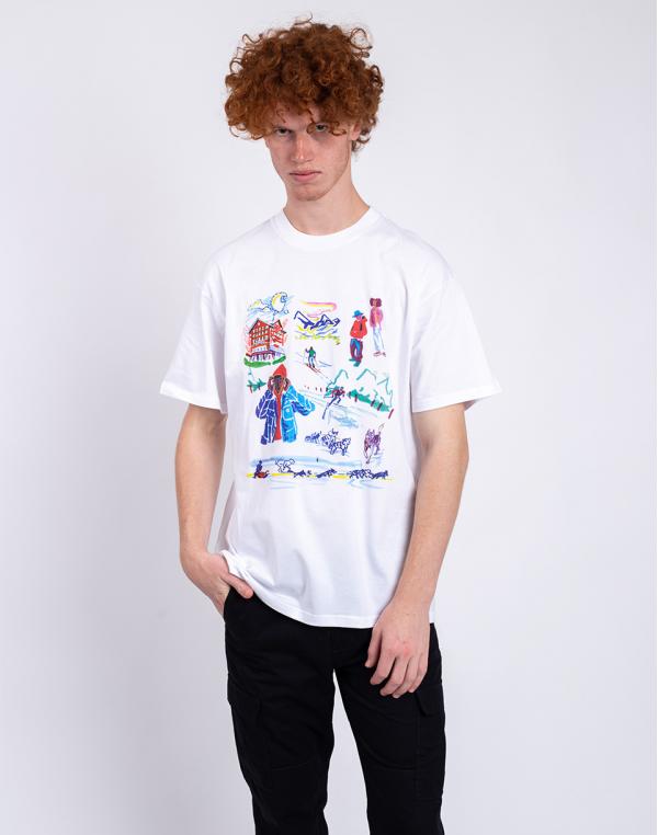 Carhartt WIP S/S Ollie Mac Chalet T-S White XS
